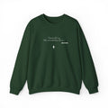 Tramps like us, baby, we were born to run - Embroided crewneck sweatshirt – Springsteen-inspired Holiday apparel