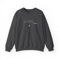Tramps like us, baby, we were born to run - Embroided crewneck sweatshirt – Springsteen-inspired Holiday apparel