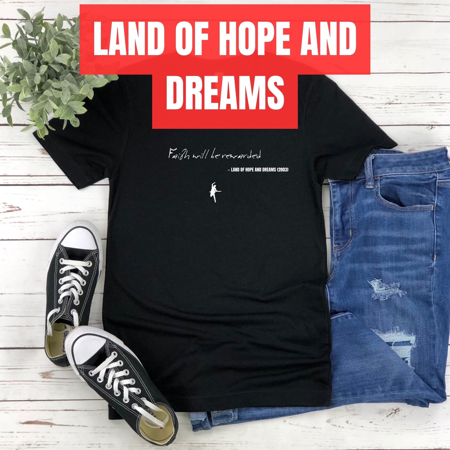 Faith will be rewarded - Land of Hope and Dreams