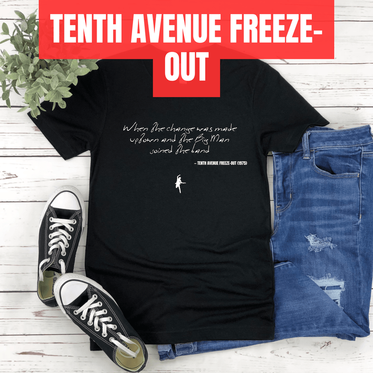 When the change was made uptown and the Big Man joined the band - Tenth Avenue Freeze-Out